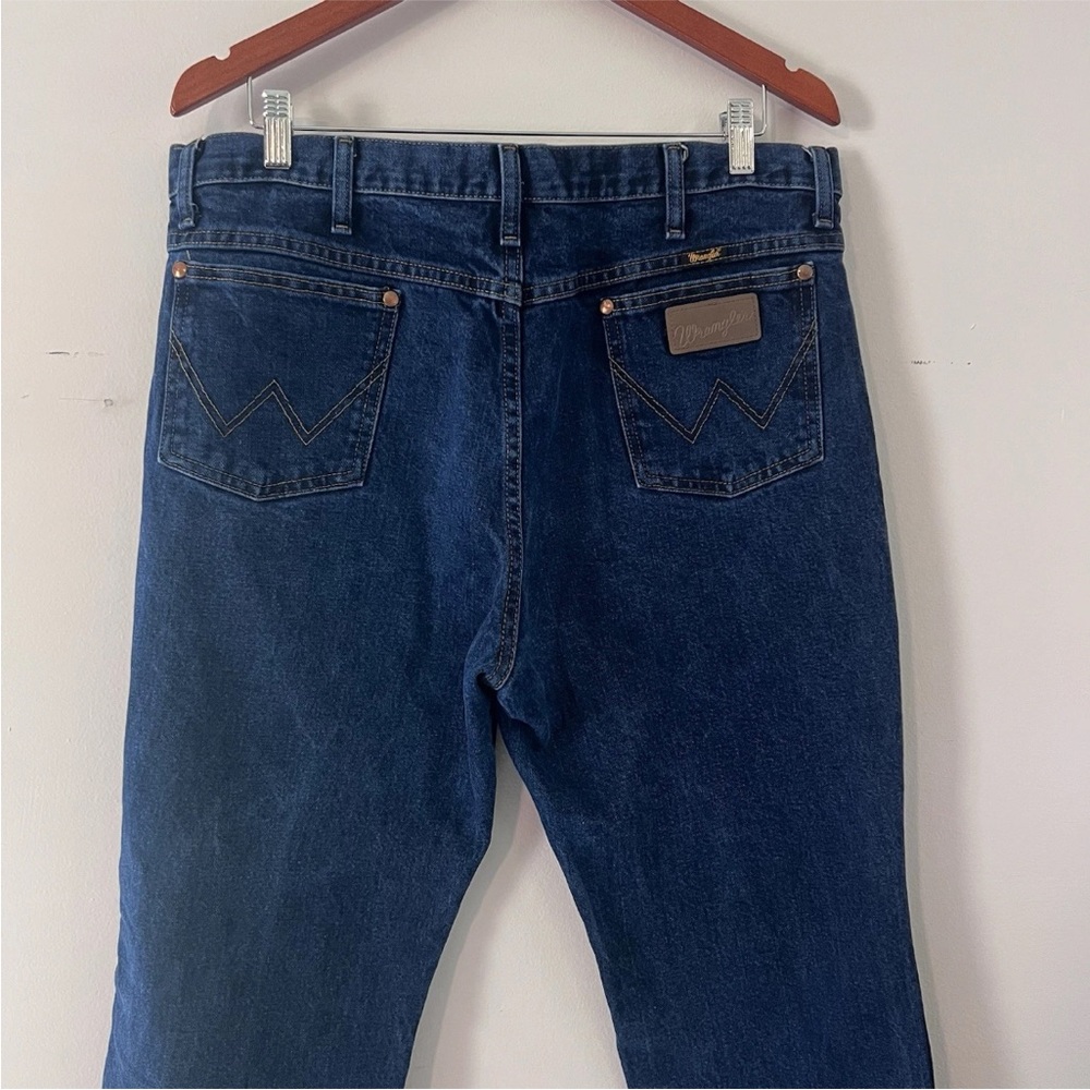 Wrangler Dark Blue Straight Jeans